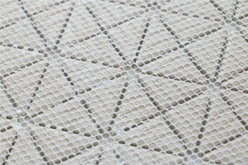TR2-MW_6 triangle tile mosaic mesh backing