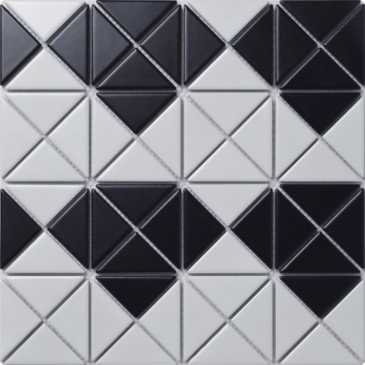 TR2-MD-MW-B_3 diamond pattern triangle tile mosaic