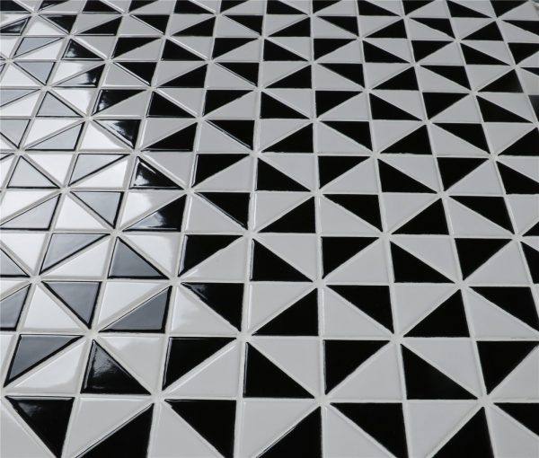TR2-MW-GW-B_2 black white triangle tile mosaic