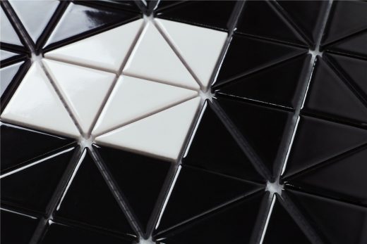 TR2-SD-GB-W_4 glossy diamond pattern triangle tile mosaics