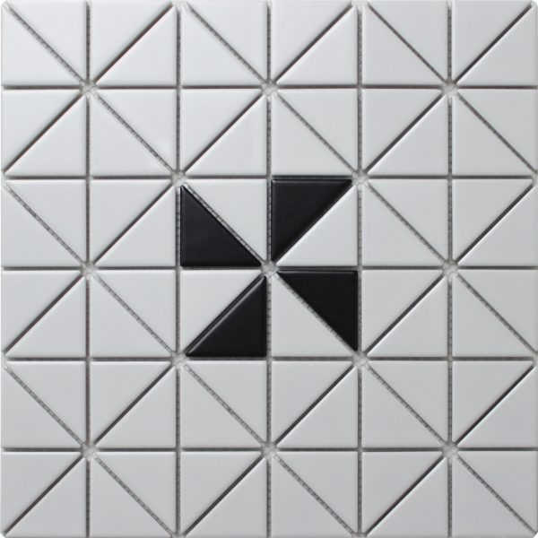 TR2-SW-MW-B_3 windmill pattern triangle tile mosaic