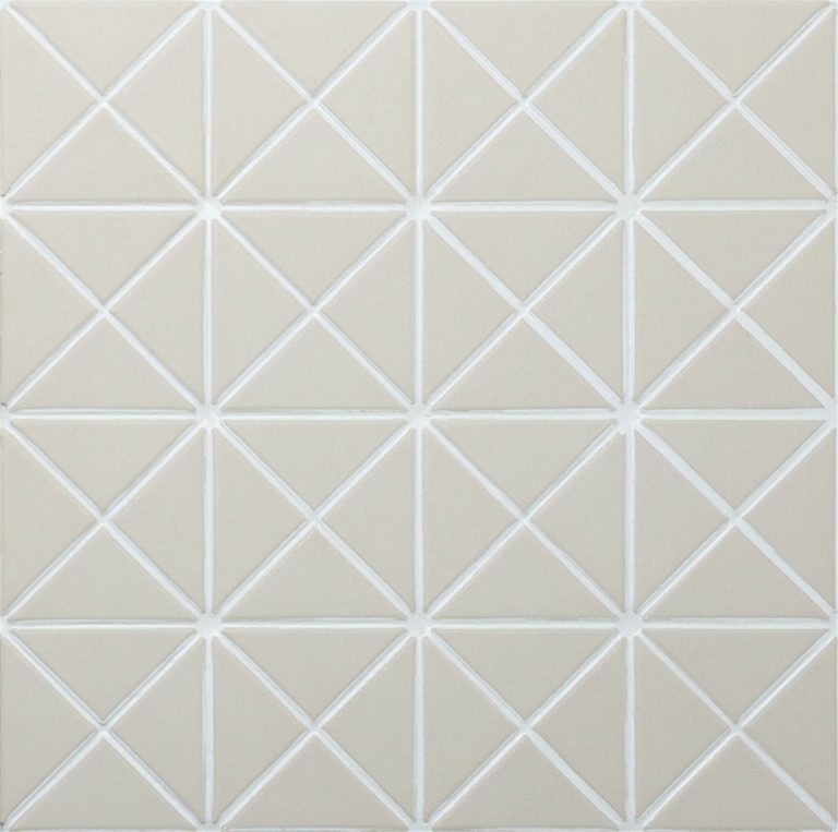 2'' Pure White Unglazed Porcelain Triangle Mosaic Wall Tile Cost - ANT.TILE