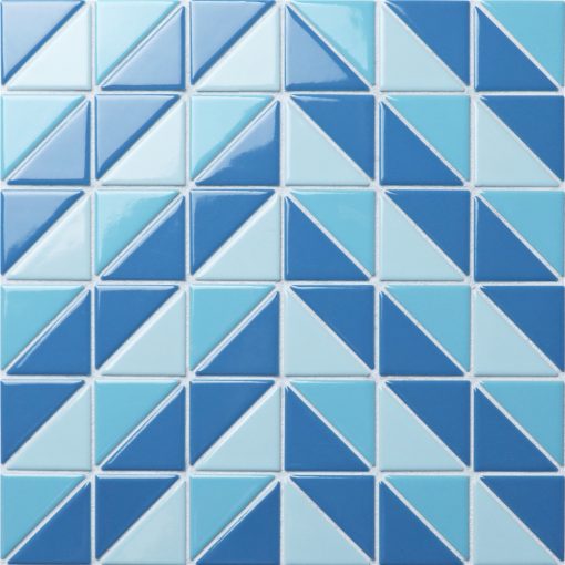 TR-SA-PT triangle mosaic pool tiles