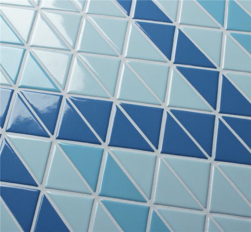 TR-SA-R triangle tile pool mosaic designs