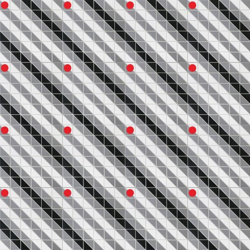 TR2-CL-L geometric art tile 16 sheets pattern