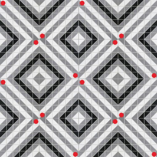 TR2-CL-L geometric triangle tiles 16 sheets patterns