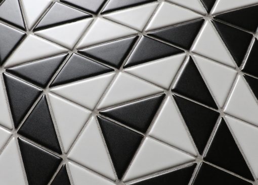 TR2-MWB-DD01I artistic tile triangle mosaic pattern