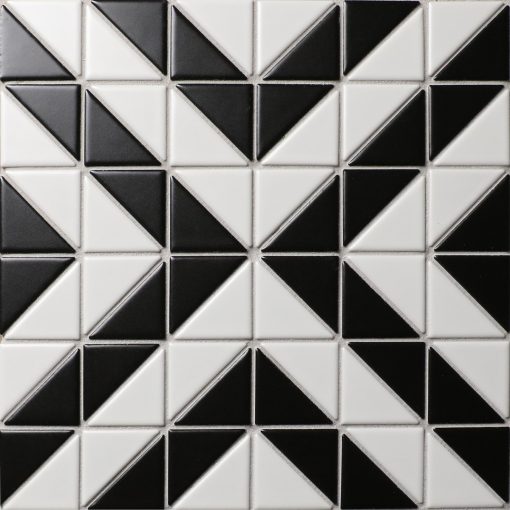TR2-MWB-DD02C triangle tile mosaic pattern