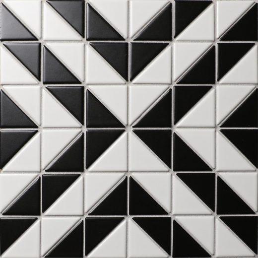 TR2-MWB-DD02C triangle tile mosaic pattern