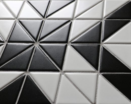 TR2-MWB-DD02H triangle porcelain floor tiles