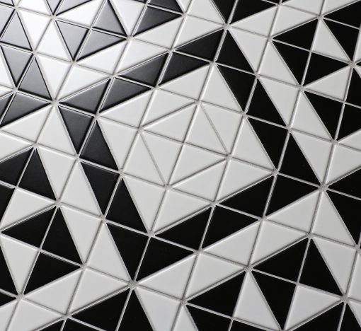 TR2-MWB-DD04B triangle porcelain backsplash tile