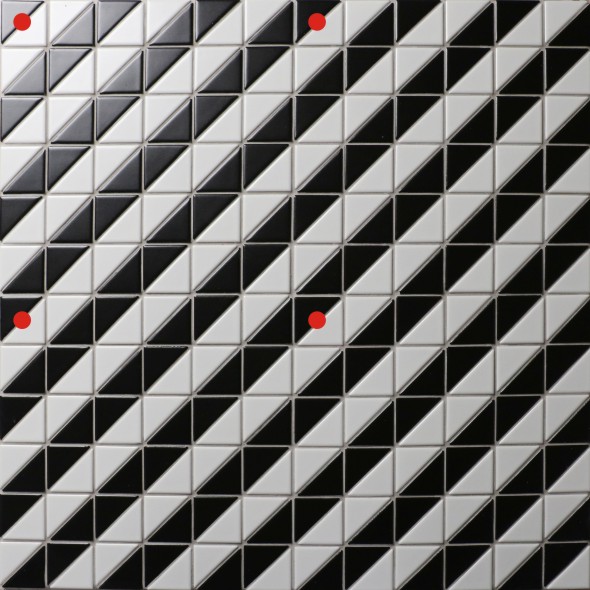 TR2-MWB-DD07A-4贴 liner triangle tile mosaic