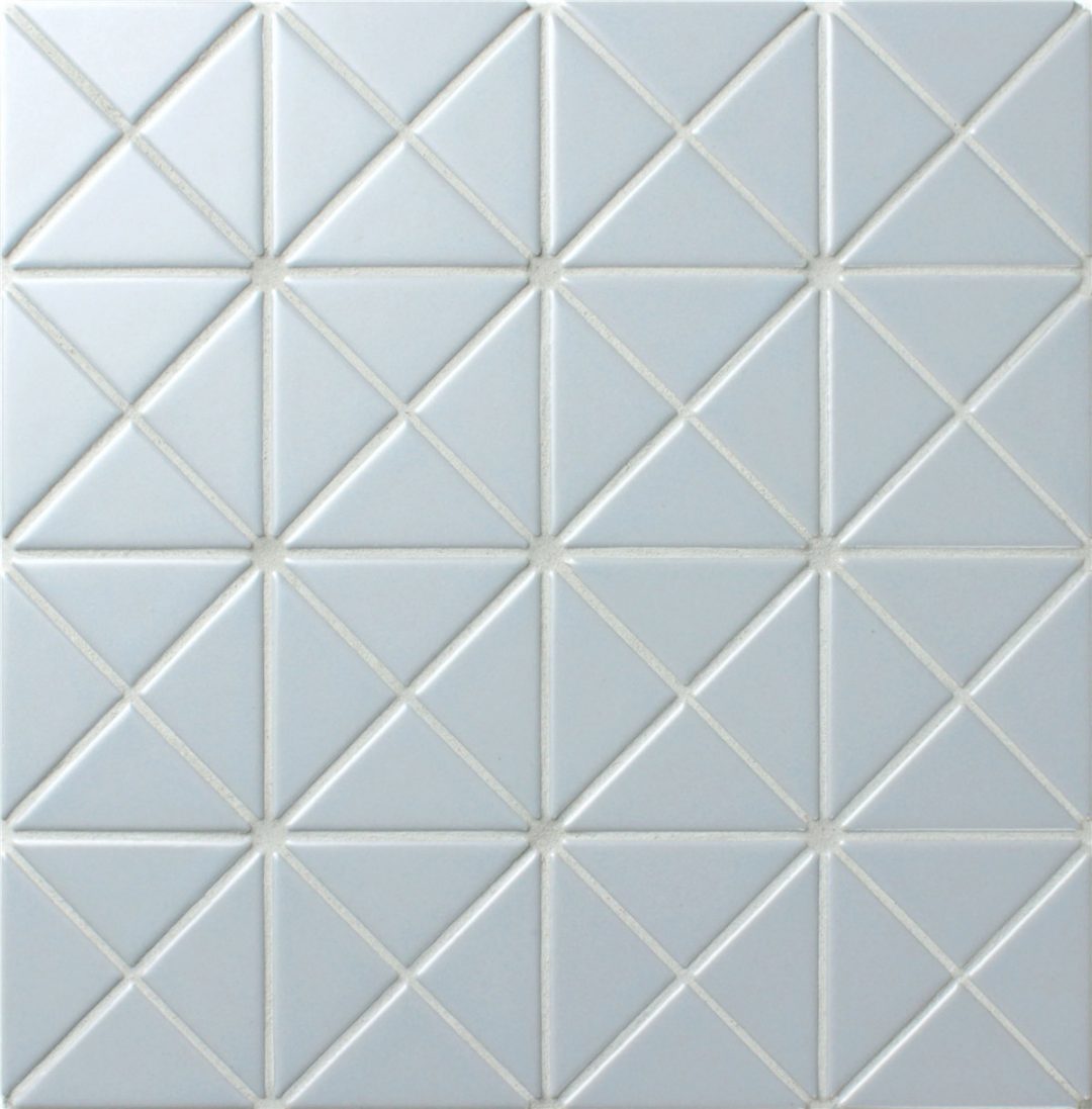 Blue Mountain 2'' Uncertain Gray Matte Triangle Geometric Accent Tiles ...