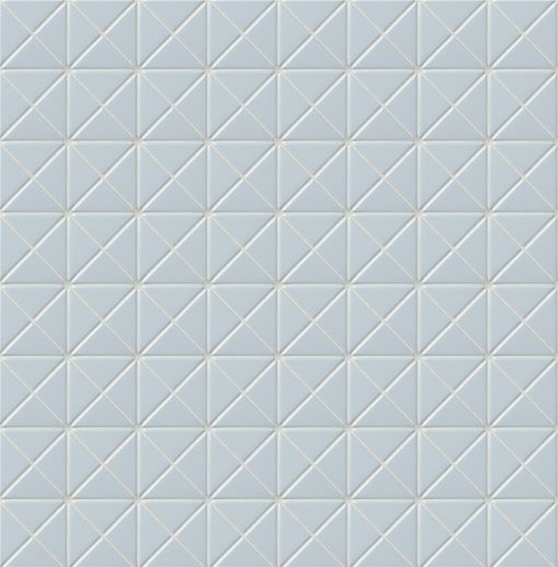 TR2-BLM-P1 matte pure blue triangle tile