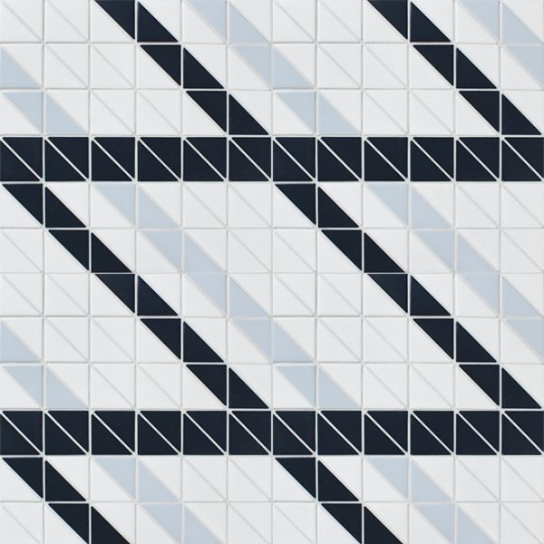 TR2-BLM-R Geometric Tiles Floor 4 sheets pattern