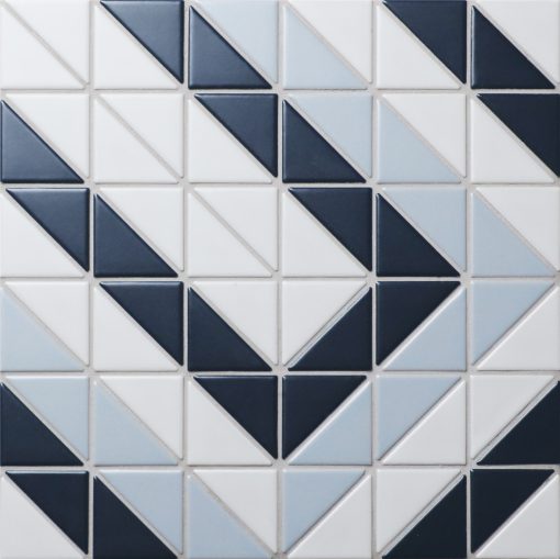 TR2-BLM-RT triangle geometric mosaic tiles