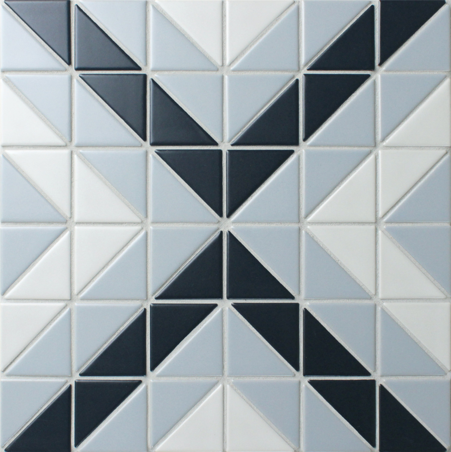 Blue Mountain Square 2'' Triangle Geometric Pattern Wall Tiles - ANT