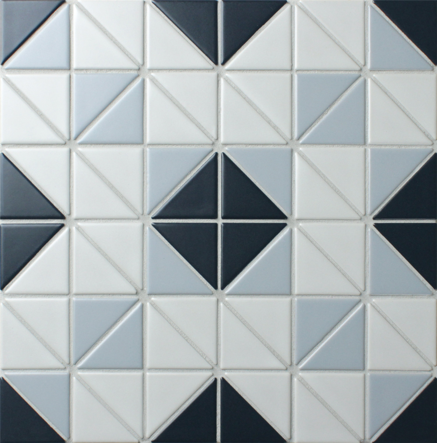 Blue Mountain Square 2'' Triangle Geometric Shape Tiles - ANT TILE •  Triangle Tiles & Mosiacs • Floors, Kitchen, Bathroom, Walls, & Accents
