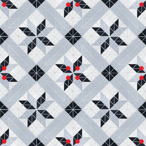 TR2-BLM-TBL2 Geometric Tiles Pattern 16 sheets patterns