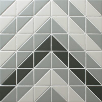 TR2-CH-CV triangle geometric mosaic itle