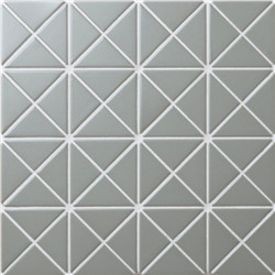 TR2-CH-P1 2'' triangle tile cornwall slate matte