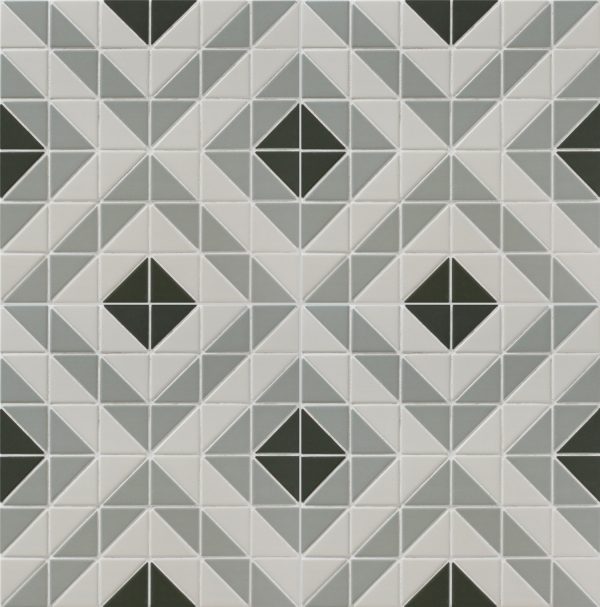TR2-CH-SQ2 geometric tile art 4 sheets patterns