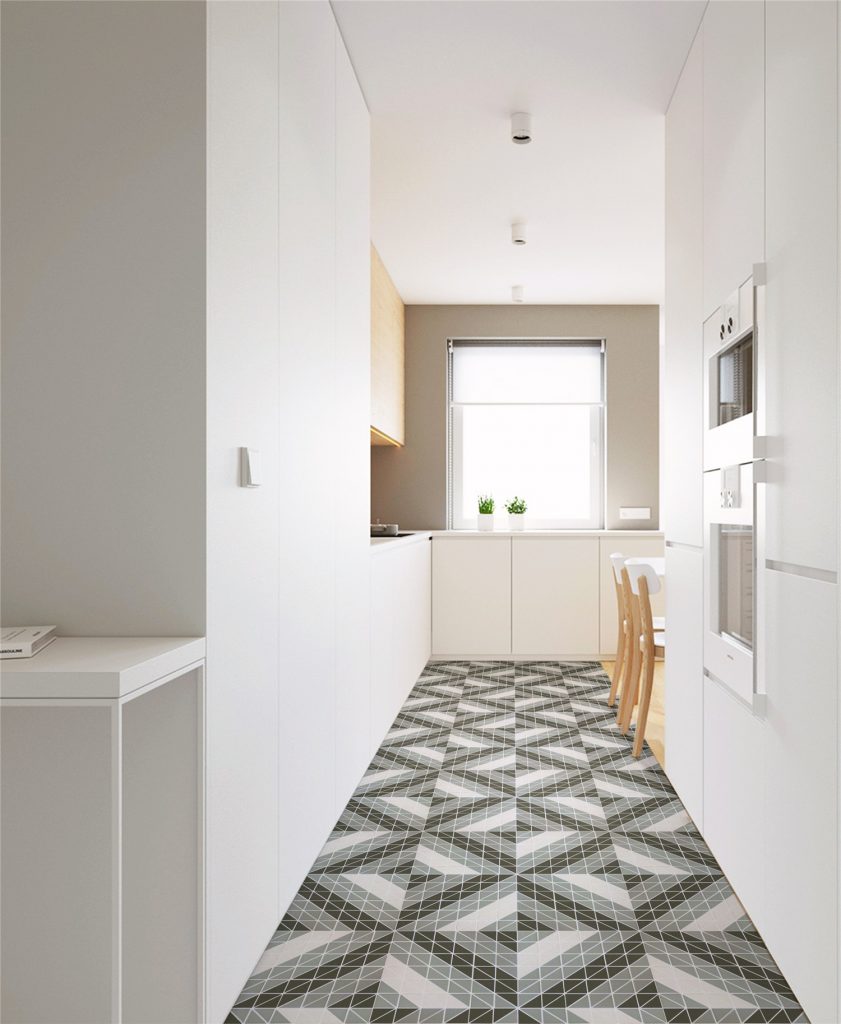 Chino Hill Twist Square 2'' Triangle Geometric Mosaic Floor Tiles - ANT ...