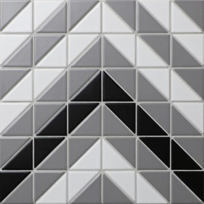 TR2-CL-CV triangle geometric mosaic tiles