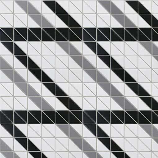 TR2-CL-R triangle mosaic geometric tile