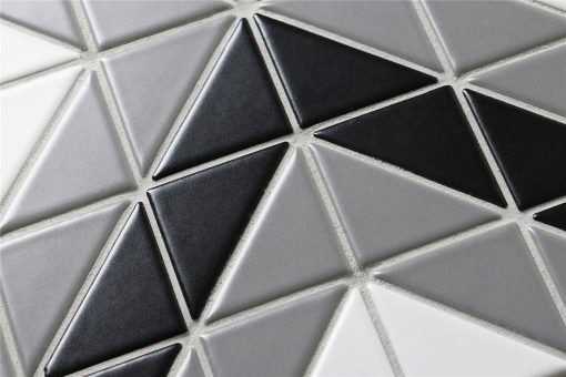 TR2-CL-SQ1 triangle mosaic geometric tile art