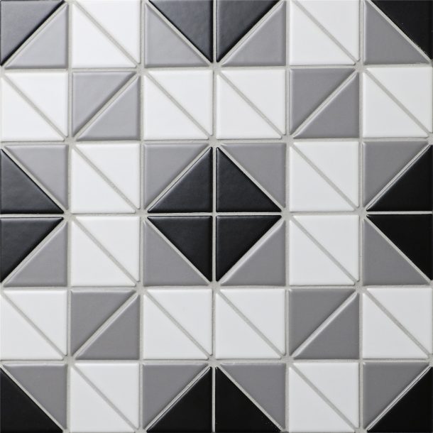 Classic Square 2'' Triangle Geometric Tiles Patterns - ANT TILE ...