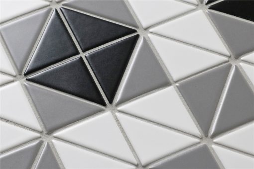 TR2-CL-SQ3 geometric triangle mosaic tile