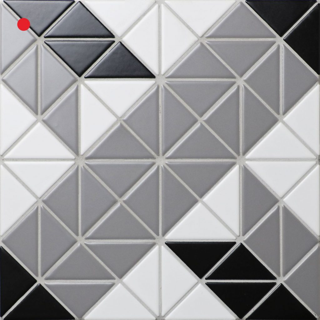 Classic Twist Blossom 2'' Triangle Geometric Tiles Interior - ANT TILE ...