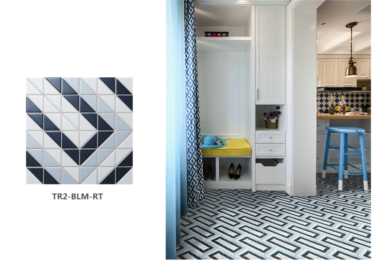 TR2-BLM-RT_rectangle geometric art tiled home interior flooring design