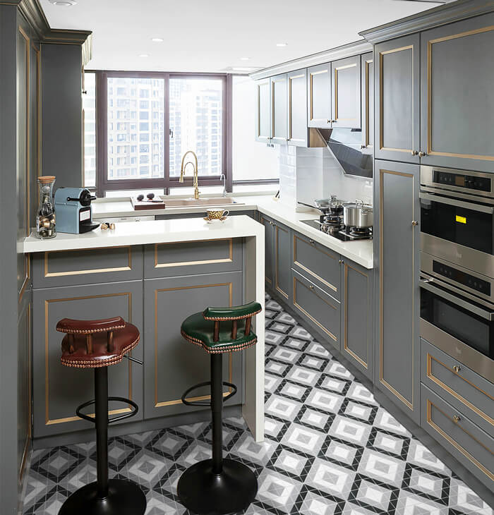 TR2-CL-SQ1_geometric tile pattern kitchen floor design