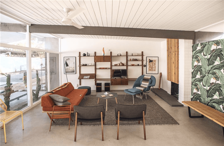 The Glass Cabin Living Room Design