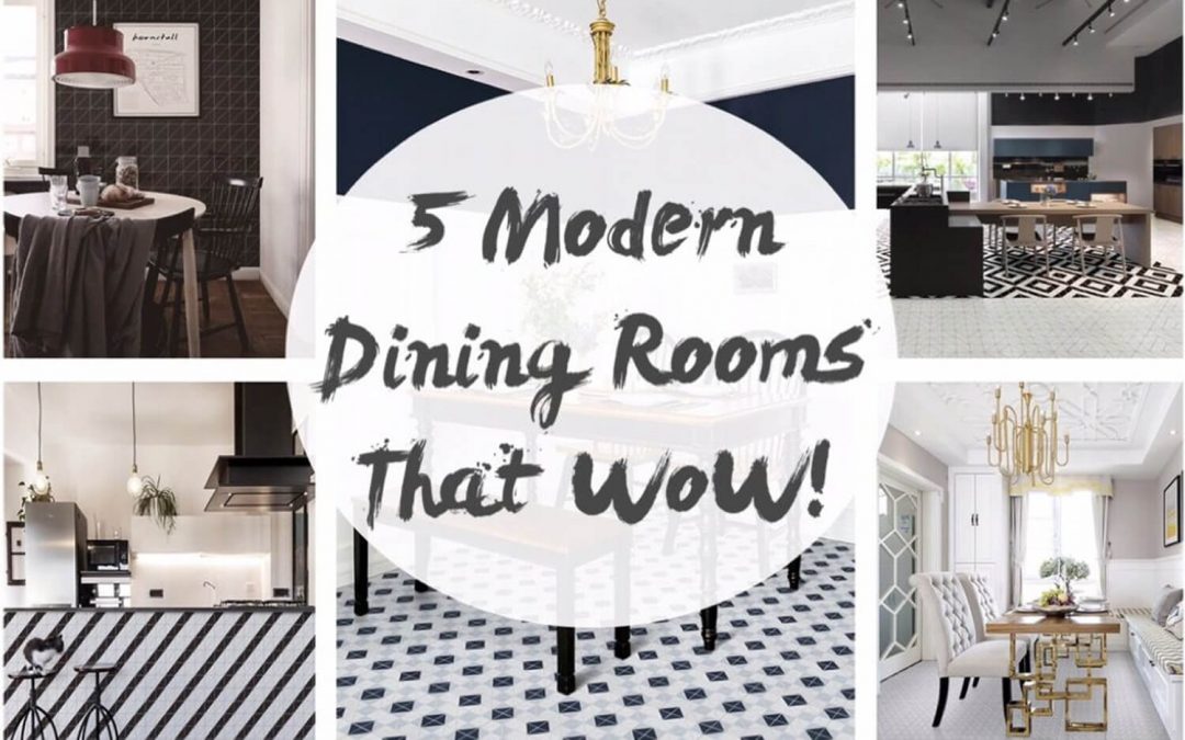 5 Modern Dining Rooms That Wow