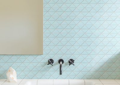 TR2-SA-P1Z_blue triangle tile mosaic for bathroom wall backsplash design