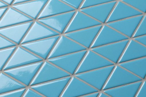 TR2-SA-P2Z_baby blue 2 inch porcelain triangle pool tiles mosaic