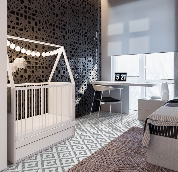Include baby crib in your bedroom