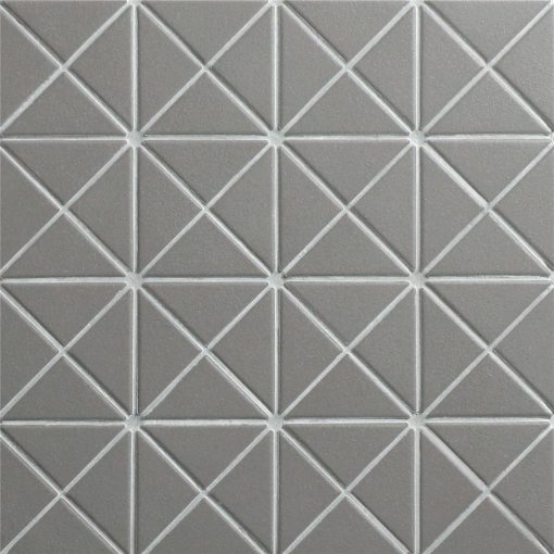 T2-CSG-PC-unglazed gray triangular tiles mosaic (1)