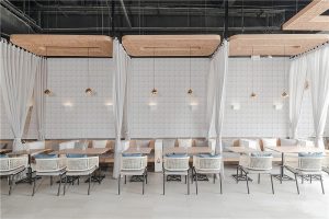 T4-CSS-PL_classic white triangle wall tiles for commerical cafe restaurant