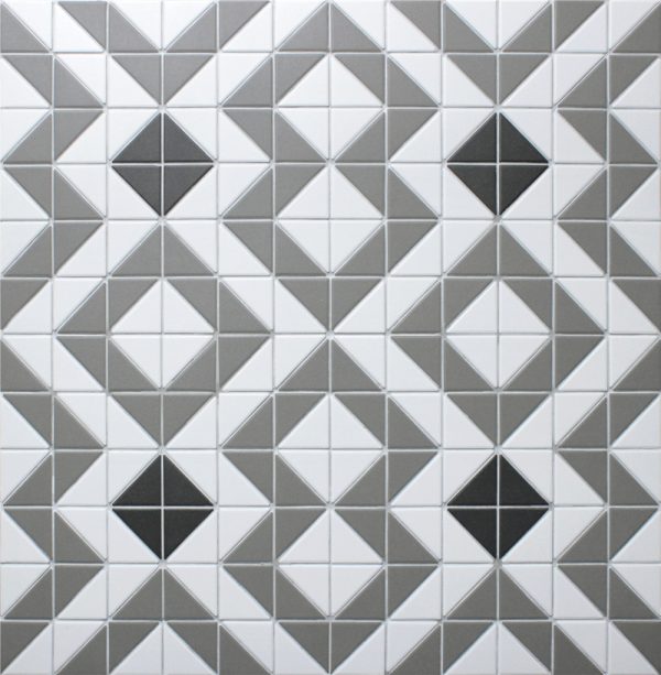 T2-CSD-FT-unglazed porcelain triangle mosaic geometric tile sheets (2)