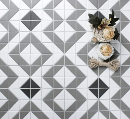 T2-CSD-FT-unglazed porcelain triangle mosaic geometric tile sheets (3)