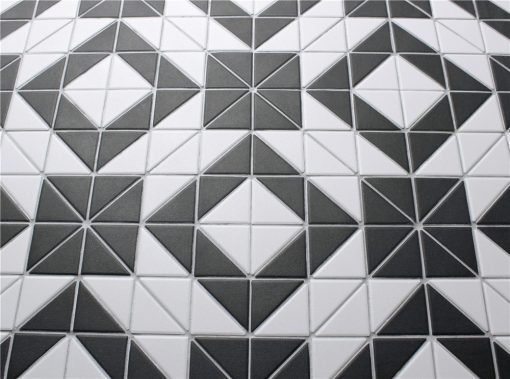 T2-CS-MQB-2 inch fullbody black white porcelain geometric mosaic kitchen floor tiles (5)