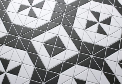 T2-CS-WM-2 inch fullbody porcelain black white windmill geometric mosaic floor tile patterns (4)