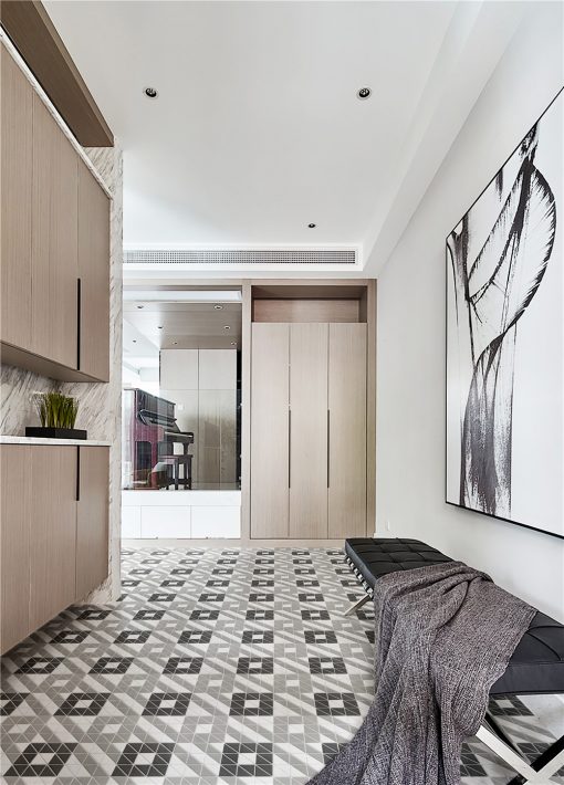 T2-CSD-MR_inside floor decor with geometric tiles