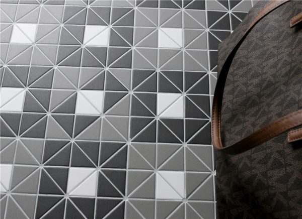 T2-CSD-RC-unglazed porcelain geometric kitchen tile triangle mosaic (3)