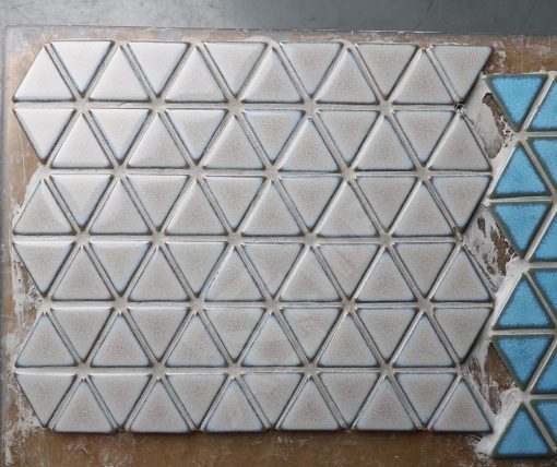 CZO354A-foshan wholesale 2 inch triangle glazed ceramic light grey mosaic tiles (5)