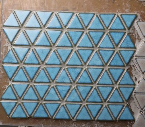 CZO656A-wholesale 2 inch premium glazed ceramic mosaic blue triangle tiles (5)